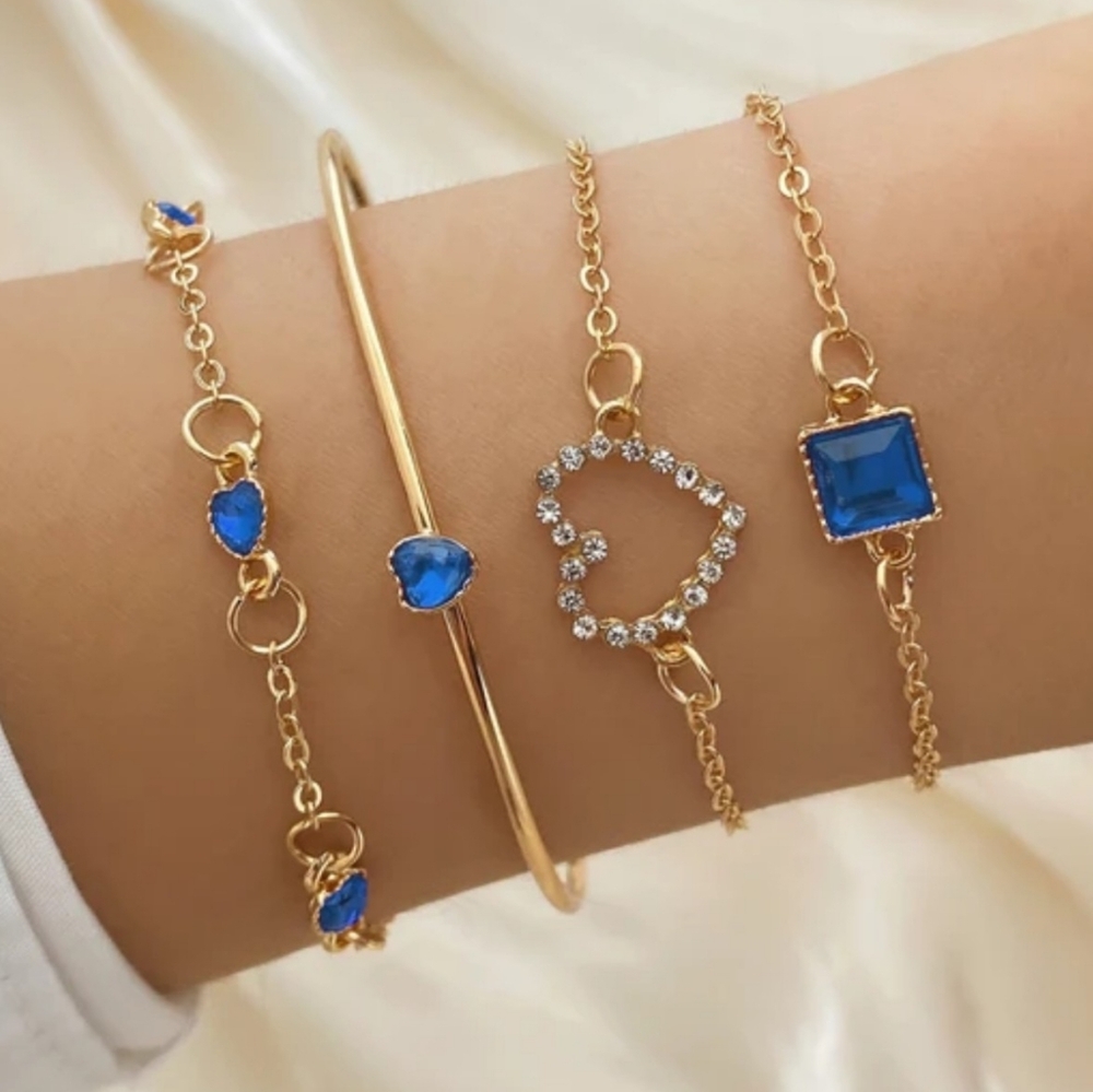 ✨🌿Bohemian Charm Bracelet Set
